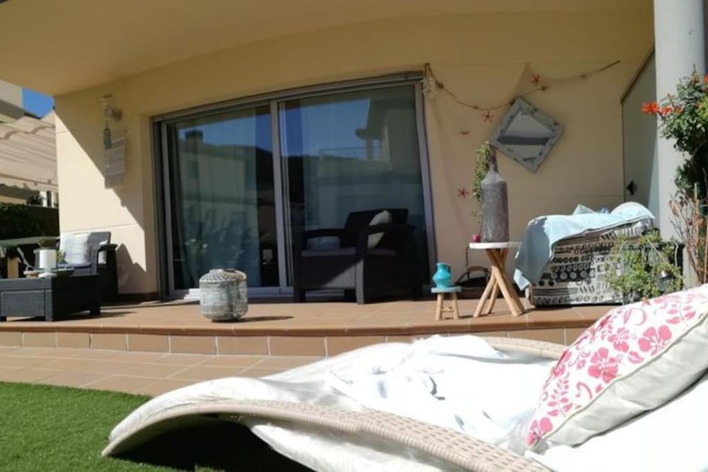 Residence Avec Piscine Face A La Mer, 1Ere Ligne 兰卡 外观 照片